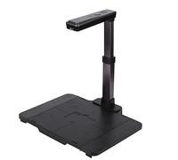 Jiawu Escáner de Documentos, Escáner de Cámara de Documentos USB Portátil de 5 MP, Tamaño de Captura con Luz LED, Enfoque Automático, Cámara de Documentos Ajustable para Demostración en