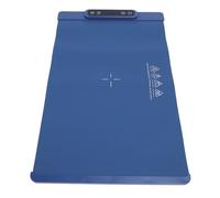 Jiawu Estera Portátil para Calentar Alimentos, Diseño Enrollable para Descongelar Alimentos, Material de Silicona de 61x38,1 Cm, Ideal para Reuniones (Azul Brillante)