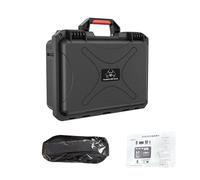 Jiawu Estuche de Transporte para Drones, Carcasa Dura Impermeable para Mini 5 Pro con de Doble Cojín y Válvula de Equilibrio de Presión, Caja de Almacenamiento de Material ABS a Prueba de Golpes para