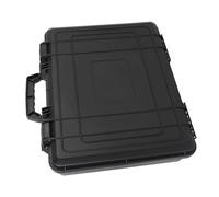 Jiawu Estuche de Transporte para Satélite Duradero con Gran Capacidad para Componentes de Mini Antena Parabólica, Estuche de ABS de 15,8 X 13,4 X 3,9 Pulgadas para Aventuras Fuera de la Red