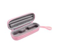 Jiawu Estuche para Cámara para 4, a Prueba de Rayones y Golpes, Bolsa de Viaje Portátil, Diseñada para un Fácil Almacenamiento 8.46x2.91x2.64in (Pink)