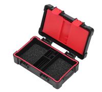 Jiawu Estuche para Tarjeta de Memoria para BateríA de Cámara Soporte Resistente Al Agua Que Absorbe los Golpes para Fotógrafos ABS Negro para Baterías de Almacenamiento Tarjetas 6 Pequeñas 3 Tipo A