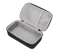 Jiawu Estuche Rígido de Viaje para Altavoz, Bolsa de Almacenamiento Portátil Protectora para Altavoz Doméstico, Bolsillo de Malla de Gran Capacidad, Asa Conveniente para Facilitar su Transporte,