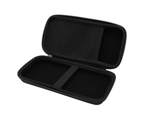 Jiawu Estuche Rígido para Calculadora Gráfica, Estuche de Transporte con Forro Protector de Terciopelo EVA de Nailon Duradero, Bolsa de Almacenamiento con Bolsillo de Malla y Bandas Elásticas para