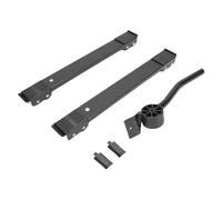 Jiawu Extensos Equipos Enrollados de Lavadoras Anti -Slip Secador. (Rueda direccional negra + barra de pry)