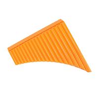 Jiawu Flauta de Pan, Flauta de Pan ABS con Afinación de Tecla C, Flautas de con Bolsa Acolchada de Nailon para Niños, Adultos, Principiantes, Personal Docente (ORANGE)