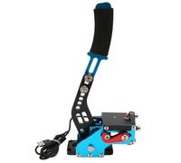 Jiawu Freno de Mano USB, Sensor Hall de 64 Bits, Freno de Mano Progresivo Sim Racing, Construcción de Metal 95 con Plug and Play para Series S X PC (BLUE)