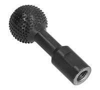 Jiawu Fresa Giratoria Esférica, Broca de Pulido de Acero Al Carbono con Ranura Rápida de 40 Mm, Cabezal de Pulido Esférico con Accesorio para Carpintería para Modelo de Fabricación de Herramientas de