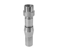 Jiawu Fuente de Acero Inoxidable de Múltiples Ramas, Junta Esférica (DN15) | Aspersor de agua de espuma de hilo femenino, gira 15 grados, para estanque de jardín, plaza, parque, hotel