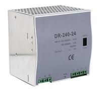Jiawu Fuente de Alimentación CA CC 48 V 240 W Fuente de Alimentación Conmutada Montaje en Riel DIN, Convertidor de Transformador ACDC 100-120 V 200-240 Indicador LED Protección contra Cortocircuitos
