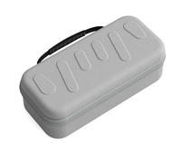 Jiawu Funda para Consola de Juegos Portátil ROG Ally X, Resistente Al Agua, a Prueba de Arañazos, Estuche Rígido de EVA de Gran Capacidad para Viajeros (Gray)