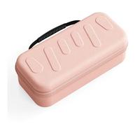 Jiawu Funda para Consola de Juegos Portátil ROG Ally X, Resistente Al Agua, a Prueba de Arañazos, Estuche Rígido de EVA de Gran Capacidad para Viajeros (Rosado)