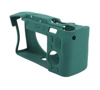 Jiawu Funda Protectora de Silicona Suave para Cámara, Cubierta Antideslizante con Absorción de Impactos para A7CII A7CR, Envoltura para Cámara de Uso Versátil para Entusiastas del Aire Libre (Green)