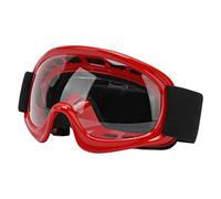Jiawu Gafas de Moto de Cross, Gafas de Motocross para Niños con Protección UV Resistentes a los Impactos, ATV con Correa Ajustable para Ciclismo Al Aire, esquí, Carreras Todoterreno