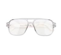 Jiawu Gafas de Sol Inteligentes con, Diseño Liviano con Micrófono Incorporado para Música, Conducción, Deportes de Pesca, Material PC + TAC Unisex (White)