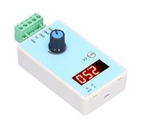 Jiawu Generador de Señal, Fuente de Alimentación de Terminal DC5 25 V Generador de Señal Digital Alimentado por USB de Portátil con Interruptor de un Botón Salida Ajustable para Ingeniería Electrónica