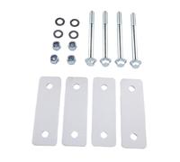 Jiawu Golfs Cart Kit de Elevación Trasera para el Automóvil para el Automóvil Precedente, en Adelante, Tempo Golfs Cart 2004 a 2024, Grilletes y Pernos Extendidos de Metal Trasero