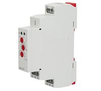 Jiawu GRT8-ST Temporizador de Relé Estrella, Retardo Ajustable 0.1s-10min | Temporizador de Arranque de Motor, 18 mm de Ancho, Montaje en Riel DIN de 35 mm, Indicador LED, para Control de Arranque de