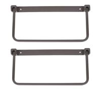 Jiawu Guarditilla de Aluminio de Aluminio Shople Ratch Comportablemente Pared para Autocaravanas, Estante de Protocolo de Almacenamiento Robusto para la Organización de Zapatos