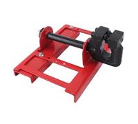 Jiawu Guía de Corte de Madera, Accesorio de Molino de Motosierra Vertical - Guía de Corte de Madera de Hierro Compacta para Motosierra, Molino de Resistente para Vertical, Compatible con Varios (rojo)