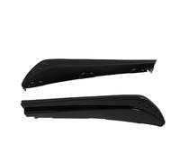 Jiawu Heck Bumper Divisor de Labios Canard Spoiler Protector en el Ataque de 40 Cm a la Derecha Izquierda para el Intercambio para (negro brillante)
