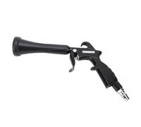 Jiawu Herramienta de Soplado de Aire para Automóvil, Herramienta de Limpieza de Aire a Presión Ajustable de 80-160 Psi, de Soplado de Alta Presión con Protector de Goma de Cuerpo de Aleación de