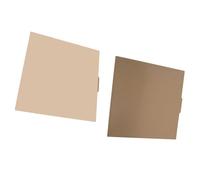 Jiawu Impresora 3D Hoja PEI de Doble Cara 510x510 Mm Placa de Construcción Magnética Suave para CR-10 S5, Superficie PEI Texturizada, Fuerte Adhesión, Impresión a 60 ℃, No Se Necesita Pegamento