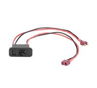 Jiawu Interruptor de Avión RC, Interruptor RC de Alta Corriente de 12 A, Modelo con Fácil Instalación para Aviones Modelo con Motor de Gasolina
