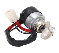Jiawu Interruptor de Encendido de Tractor de Aleación de Aluminio 52200-41210 Reemplazo del Conjunto del Interruptor de Llave para M6800 M7040 M7060 M8200 M8540, Impermeable, Resistente Al Fuego y a