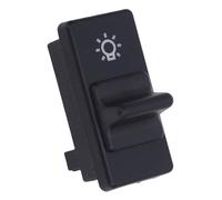 Jiawu Interruptor de Faro Delantero a Prueba de Desgaste 7550639 Reemplazo del Interruptor de Control de Faros de Rendimiento Mejorado Compatible con Panda 1986-2003, Material ABS