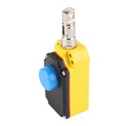 Jiawu Interruptor de Tracción Monofásico de Reinicio Manual Interruptor de Parada de Emergencia con Tracción de Cuerda 24-380V 3A de Límite de Seguridad con de Cable de Aleación de Aluminio con