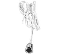 Jiawu Interruptores de Sensor Infrarrojo, Control de Barrido Manual DC 5 V-24 V de bajo Voltaje, Interruptor de Inducción de Onda de Aleación de Aluminio con Instalación Integrada para Armario,