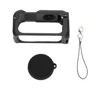 Jiawu Jaula de Cámara de Aleación de Aluminio para Nano, Funda Protectora Magnética de Liberación Rápida con Montaje de Tornillo de 1/4In, Jaula de Metal para Cámara de Acción