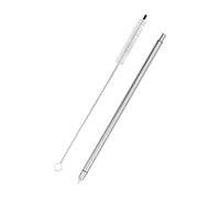 Jiawu Juego de Llenado de Botellas de Cerveza de Acero Inoxidable 304, Llenador de Botellas de Cerveza Casera con Resorte y Cepillo de Limpieza, Tubo de Silicona de 3/8" y 5/16"
