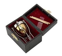 Jiawu JUEGO DE MODOLOSOS DE TIMBALES EN MINIATURA, COBRE DURADERO Y MADERA COMPUESTA MODELO DE TIMBALES EN MINIATURA ALTO REALISMO DELECO DELECTIVO Suavemento Pulido para Graduatos EN NaviDad