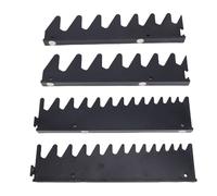 Jiawu Juego de Riel de Llave, el Organizador de Llave Magnética Contiene 20 Herramientas, Soporte de Llave para el Almacenamiento de Cajones de Herramientas (BLACK)