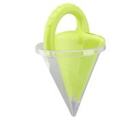 Jiawu Juguete de Playa con Embudo de para Derrames, Juguete Portátil de Plástico para Mezclar Agua y para la Construcción de Castillos de Playa, Embudo de Sensorial para Niños, de Caja de Al Aire