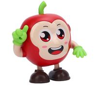 Jiawu Juguete Electrónico para Caminar y Bailar, Luces en Forma de Fruta, Efectos de Sonido Musicales, Juguete Interactivo para bebé con Acción de Baile y Fácil Control para Niños Pequeños, Bebés