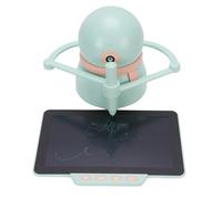 Jiawu Juguete Robot de Dibujo Inteligente ABS Premium con Tablero de Dibujo y Tarjetas, Aventura de Aprendizaje Interactiva