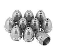 Jiawu Kit de 25 Piezas de Consumibles de Corte P80 con Puntas de Electrodos de Copas Protectoras, Puntas de Corte de Cobre y Cerámica de Alta Resistencia para Antorcha Cortadora de, 80-100 A