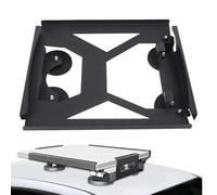 Jiawu Kit de Montura Plana de Satellite Mini, Kit de Montaje de Techo de Liberación Rápida de Plato Estándar de Satellite, Soporte de Techo de Automóviles Satellite para RV,