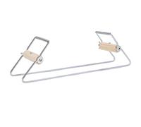 Jiawu Kit de Telar de Cuentas de Acero Inoxidable Espacio de Trabajo Extra Ancho 29,5 X 6,8 X 9 Cm Máquina de Abalorios Manual de Bricolaje para Pulseras Collares Fabricación de Joyas Juguete