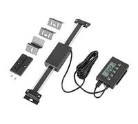 Jiawu Lectura Digital, Kit de Escala Lineal de Rango de Medición de 0-150 Mm, Pantalla LCD Remota con Accesorios de Instalación para Fresadoras, Tornos, Carpintería, Metalurgia, Actualización, Torno