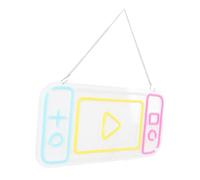 Jiawu Letreros de Neón para Fiestas Luz Nocturna con Letrero de Neón LED Ajustable, Llamativa y Brillante para Sala de juegos; Gran Idea de Regalo para Cualquier ocasión.