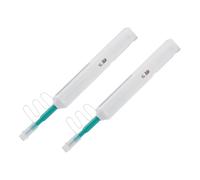 Jiawu Limpiador de Fibra óptica, Limpieza sin Agua y Puntas Reemplazables Bolígrafo Limpiador de Fibra óptica, Bolígrafo de con Eliminación de Polvo Antiestático para Conectores SC FC ST