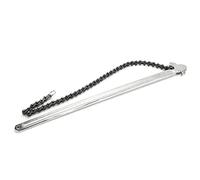 Jiawu Llave de Cadena de 24 Pulgadas, Herramienta de Articulación de Largo de Diámetro Ajustable de Acero Al Cromo Vanadio para Reparación de Automóviles e Instalación de Tuberías, Llave Resistente