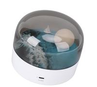 Jiawu Luz de Noche de Mesa, Apariencia Exquisita, Atenuación Continua, Luz Suave para Dormitorio, Sala de Estar, Entrada Tipo C 1A