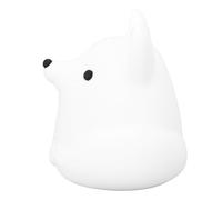 Jiawu Luz Nocturna de Silicona con Diseño de, Colorida Lámpara de Guardería para Decoración de Dormitorio, Luz Recargable Portátil No Deslumbrante para Bebés, Maravillosa Idea de Regalo, Batería de