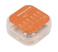 Jiawu M2 M2.5 M3 M4 M5 M6 1/4 Pulgada M8 Universal 936 Puntas de Soldador, Puntas de Inserto de Juego de Calor para Piezas de Impresora 3D, Cabezales de Soldador de Inserto de Tuerca de Fusión