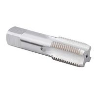 Jiawu Macho de Roscar para Tubería de Acero de Alta Velocidad G1/2-14 para Herramientas de Corte de Acero de Aleación de Hierro Fundido, Macho de Roscar HSS de 8 Cm de Longitud, de Endurecido para